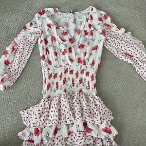 Bluelife White Long-sleeve Romper